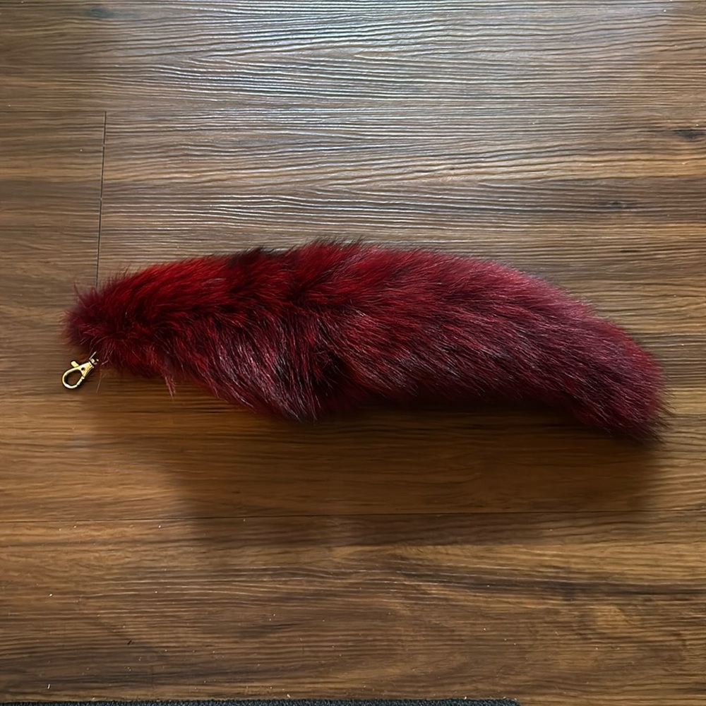 Fox Tail Keychain
